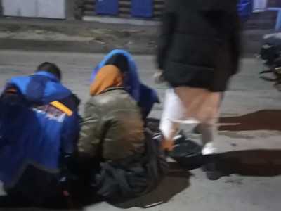 Петропавлда жолға жатып алған әйелді көлік қағып кетті