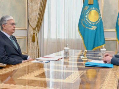 Президент Қорғаныс министрін қабылдады