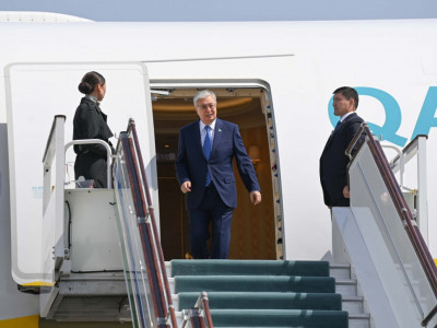Президент жұмыс сапарымен Өзбекстанға барды