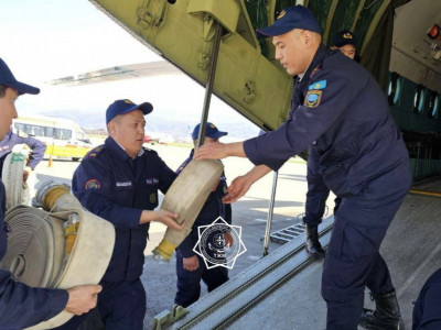 Алматылық құтқарушылар Қостанай өңіріне көмекке барды