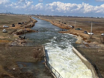 Есіл өзенінің су деңгейі көтерілді