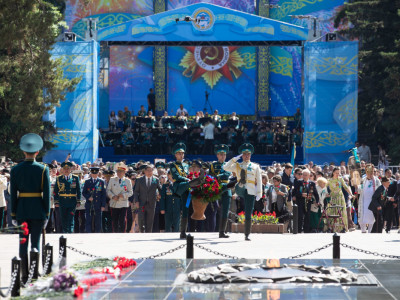 Алматыда Жеңіс күні тойланды