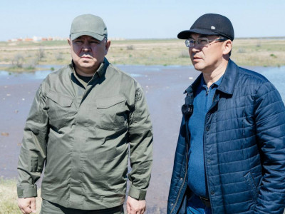 Вице-премьер Атырау облысындағы су тасқынына қарсы күрес шараларын тексерді