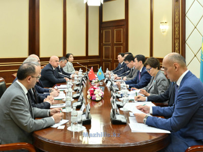 Мәжіліс спикері Түркияның Ұлы Ұлттық Жиналысының төрағасымен кездесті