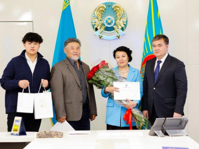 5 жастағы баланы құтқарып қалған астаналық оқушы марапатталды