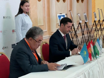 Аралды құтқару халықаралық қоры атқарушы комитеті мен Орталық Азия аймақтық экологиялық орталығы меморандумға қол қойды