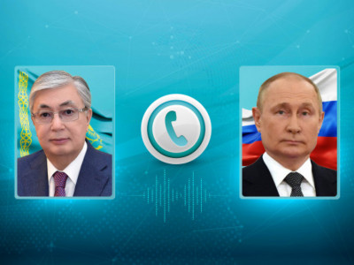 Мемлекет басшысы Ресей Президенті Владимир Путинмен телефон арқылы сөйлесті