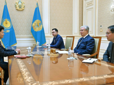 Президент эколог, ECO Network жобасының жетекшісі Евгений Мұхамеджановты қабылдады