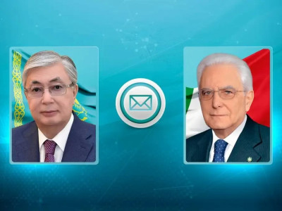 Мемлекет басшысы Италия Президентіне құттықтау жеделхатын жолдады
