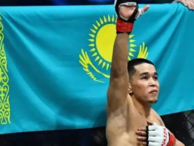 Асу Алмабаев UFC-де үшінші рет жеңіске жетті