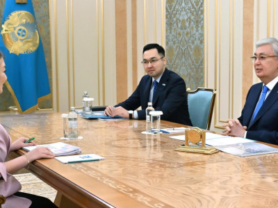 Президент Динара Зәкиеваның есебін тыңдады