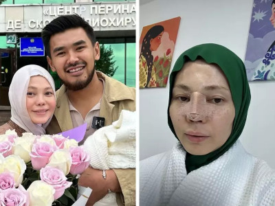 Актриса Жанель Мақажан отадан кейінгі жағдайын көрсетті