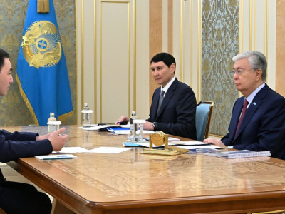 Мемлекет басшысы Жандос Шаймардановты қабылдады