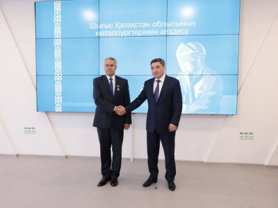 ШҚО-да металлургтерге Президент атынан марапаттар табыс етілді