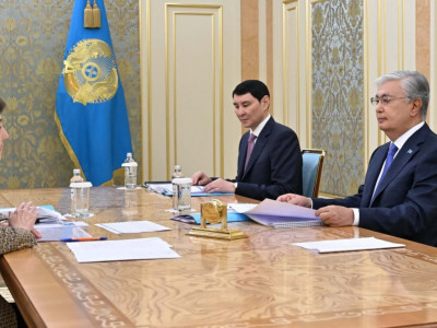 Мемлекет басшысы Тамара Дүйсенованы қабылдады