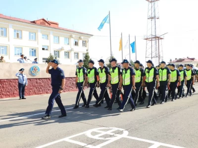 Астана полицейлері жалпы гарнизондық жиын өткізді