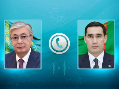 Тоқаев Түрікменстан президенті Сердар Бердімұхамедовпен сөйлесті
