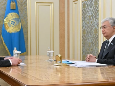 Мемлекет басшысы Астана қаласының әкімі Жеңіс Қасымбекті қабылдады