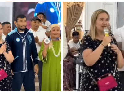 «Журналистер суретке түсіріп алады»: Асаба Демеу Жадыраевты әзілмен қағытты (ВИДЕО)