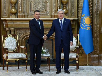 Қасым-Жомарт Тоқаев Тәжікстан Премьер-министрі Кохир Расулзодамен кездесті