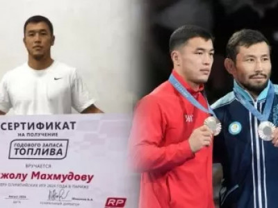 Демеу Жадыраевтан жеңілген қырғыз балуанына 1 жылға жететін жанармай сыйға берілді
