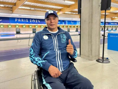 Еркін Ғаббасов Паралимпиада ойындарының күміс жүлдегері атанды