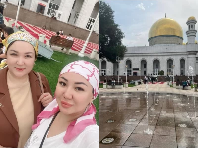 «Шелпек пісірді»: Әнару Құрманәлі адвокатымен бірге мешітке барып, Құран оқытты