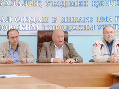 Халықтық штаб мүшелері «Қызылжар су» ЖШС қызметкерлерімен кездесті