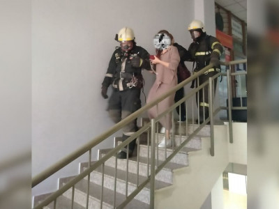 Павлодарда ірі сауда орталығы өртке оранды