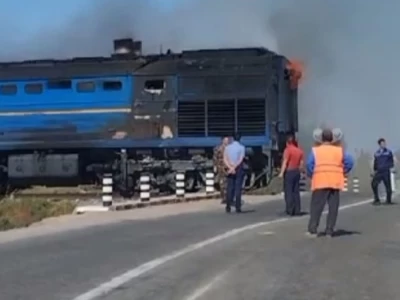 Маңғыстау-Нүкіс бағытында жүретін жолаушылар пойызы өртенді