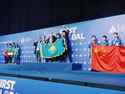 Қазақстандық оқушылары Грекияда үш дүркін әлем чемпионы атанды