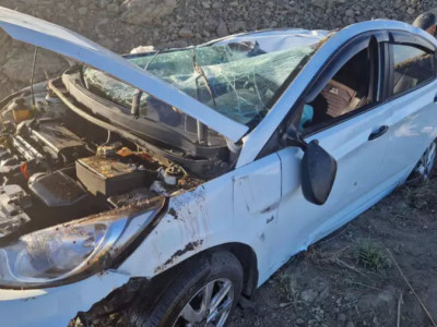 Алматы-Өскемен тасжолында 80 жастағы жүргізуші жол апатына ұшырады
