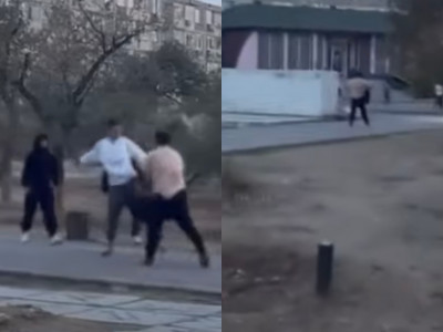 Ақтауда бір топ жасөспірім көшедегі адамдарды ұрып-соққан