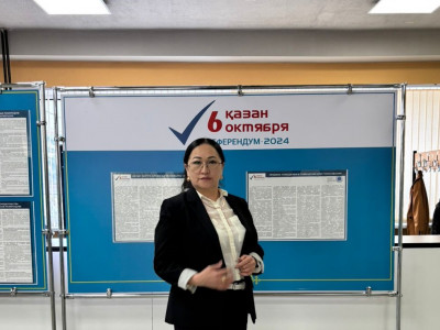 "Сайлаушылар референдумның маңызын жете түсінеді" – бақылаушы