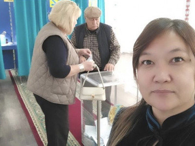 Қонаев қаласының тұрғындары белсенді түрде дауыс беріп жатыр – бақылаушы