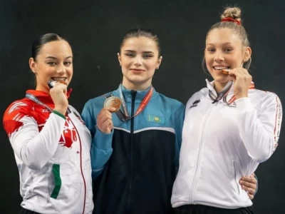 Қазақстандық гимнастшылар Мажарстанда өткен турнирде 2 алтын алды