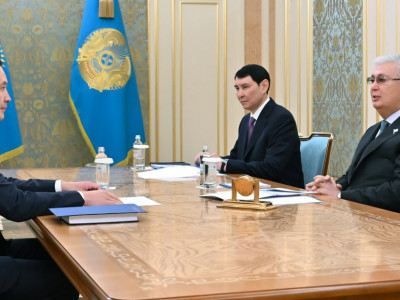 Президент «QazaqGaz» басқарма төрағасын қабылдады
