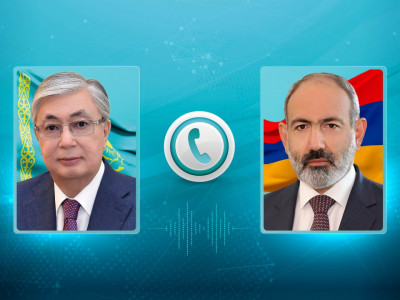 Қасым-Жомарт Тоқаев Никол Пашинянмен телефон арқылы сөйлесті