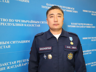 «Құтқарушы – мамандық емес, борыш!» – Жедел-құтқару жасағының қызметкері