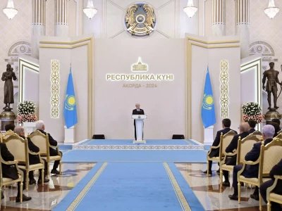 Мемлекет басшысы Республика күніне орай өткен салтанатты жиында сөз сөйледі