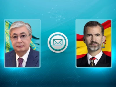 Мемлекет басшысы Испания Короліне көңіл айту жеделхатын жолдады