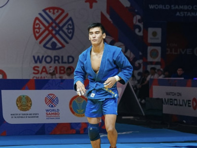 Қазақстандық самбошы әлем чемпионатындағы екінші алтынды қоржынға салды