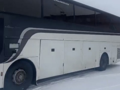 Полиция 40 жолаушыны тасымалдаған автобустың мас жүргізушісін ұстады