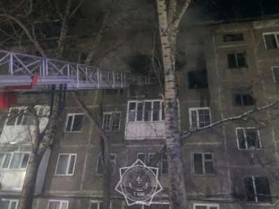 Қарағандыда тұрғын үйде өрт шығып, бір адам қаза тапты