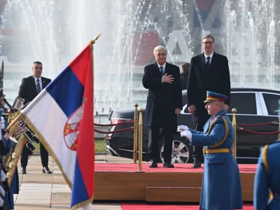 Сербияда Қазақстан Президентін ресми қарсы алу рәсімі өтті