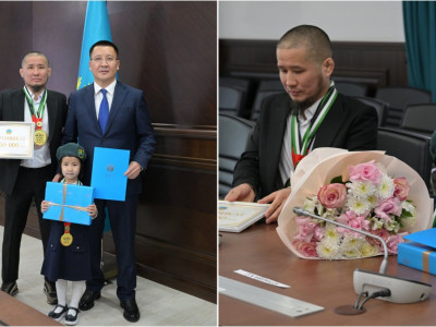 Павлодар облысында 6 жастағы чемпионға Президенттің сыйлығы табыс етілді