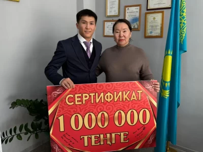 Маңғыстаулық әлем чемпионы жеңісі үшін алған 1 млн теңгені балалар үйіне берді
