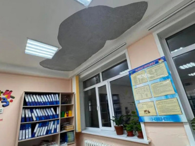 Петропавлда мектептің төбесі опырылып, 3 бала зардап шекті