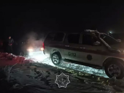 Ақтөбе облысында жолда қалған 52 шетел азаматы эвакуацияланды