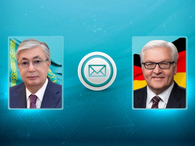 Мемлекет басшысы Германия президентіне көңіл айту жеделхатын жіберді